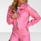 Pink Faux Croc Jacket